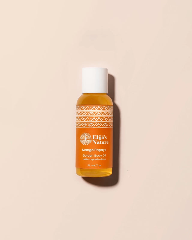 Golden Body Oil - #scent_Mango Papaya #size_2oz