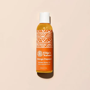 Golden Body Oil - #scent_Mango Papaya #size_4oz