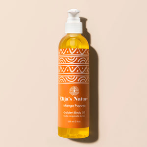 Golden Body Oil - #scent_Mango Papaya #size_8oz
