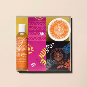 Morning Glory Gift Set in the scent Mango Papaya - #scent_Mango Papaya