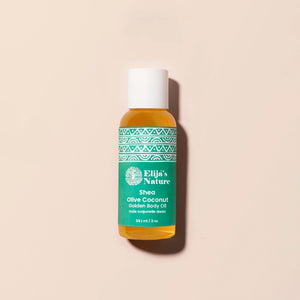 Golden Body Oil - #scent_Olive Coconut #size_2oz